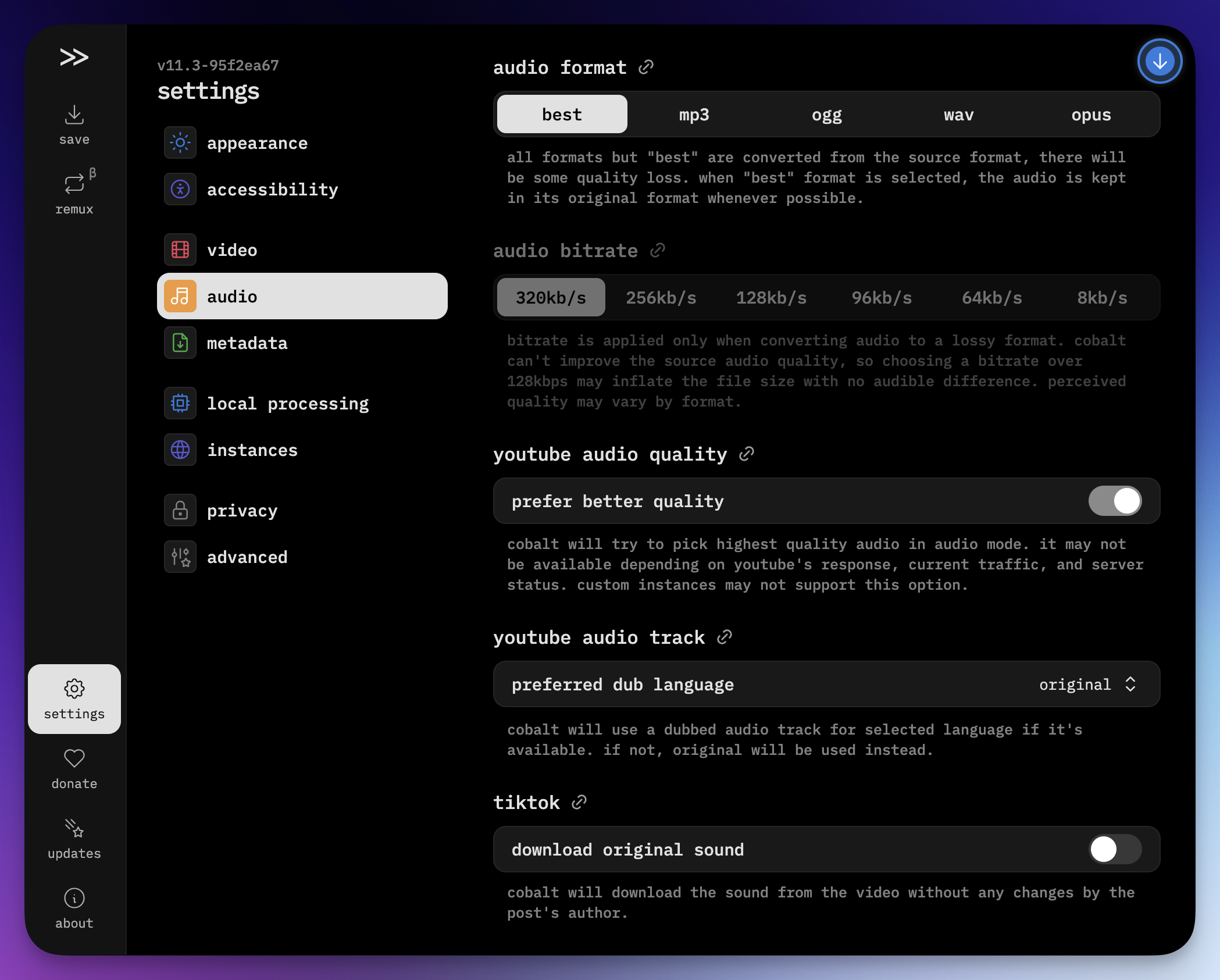 Cobalt Audio Settings.png